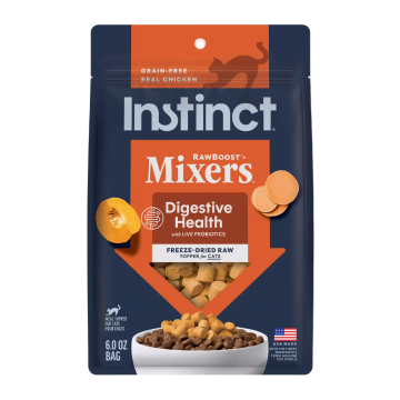 Instinct Cat Freeze Dried Raw Mixers Digestive Health 6oz Instinct Cat Freeze Dried Raw Mixers Digestive Health 6oz